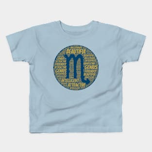 Scorpio zodiac sign Kids T-Shirt